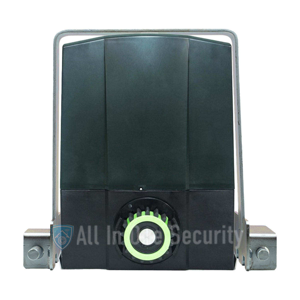 Back view of the Motorsafe PS-Line anti-theft cage fitted over a Centurion legacy motor.