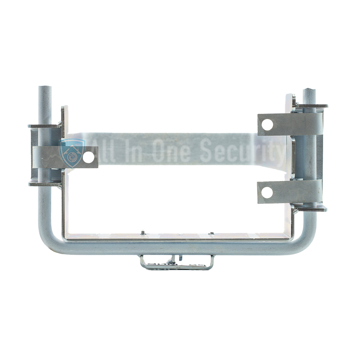 What a Motorsafe PS-line anti-theft cage looks like with support brackets fitted from underneath.