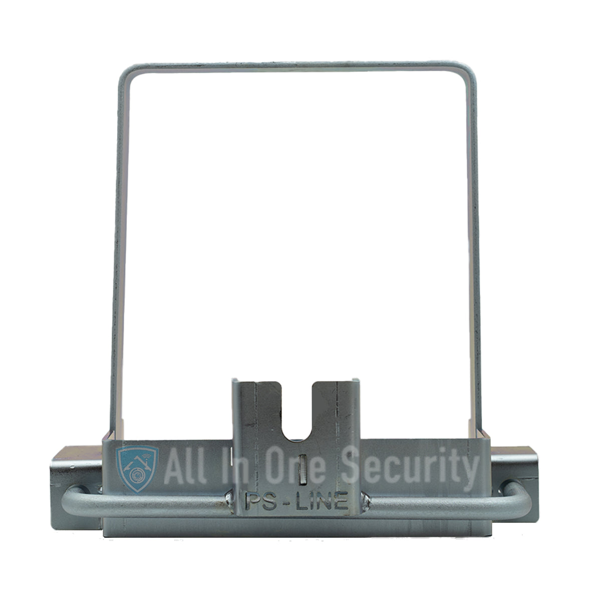 Centurion D5 Evo Old Model anti-theft bracket front view without lock and key.