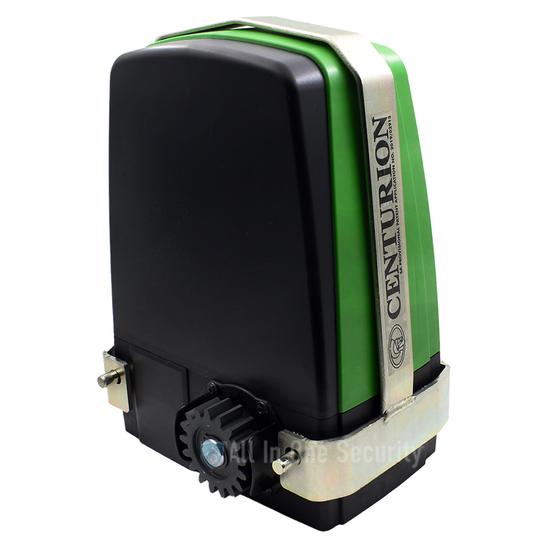 Back view, designed for smooth and secure automatic sliding gate operation.