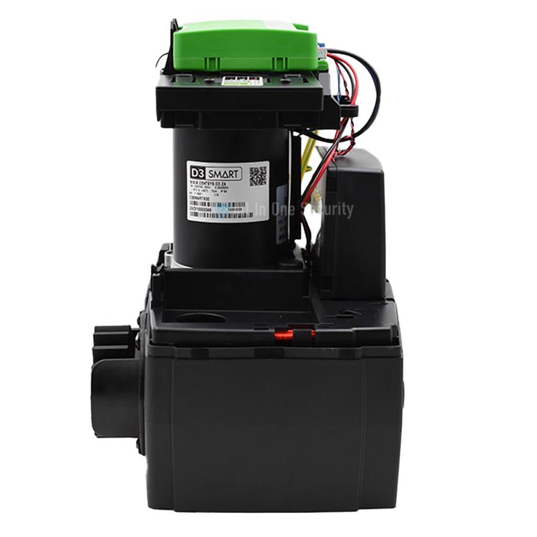 Side view of D3 300kg operator without cover displaying internal components - All In One Security