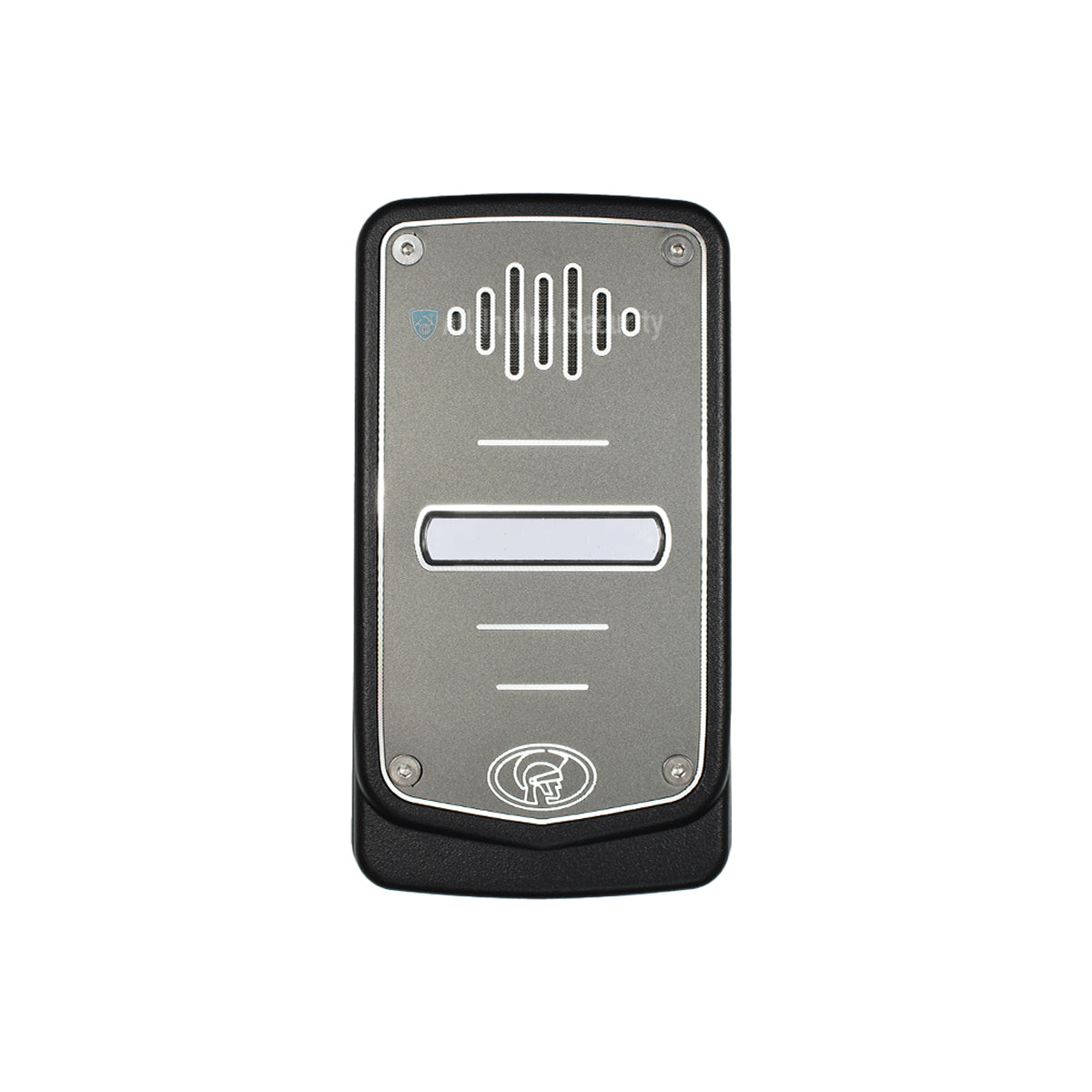 Centurion G-Speak Ultra 1 Button Metal Gate Station front view.