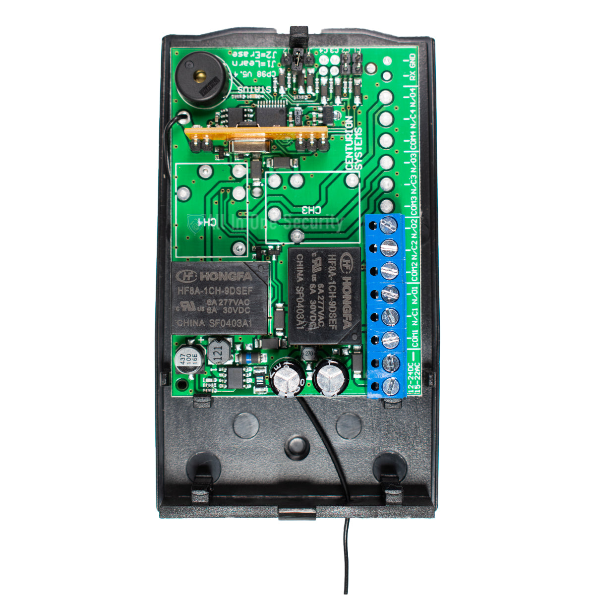 Centurion Nova Helix 2 channel receiver unit circuit board.