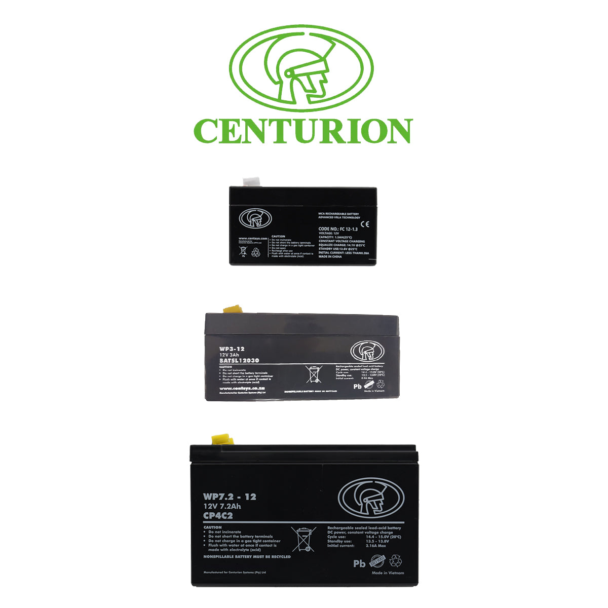 Centurion Batteries