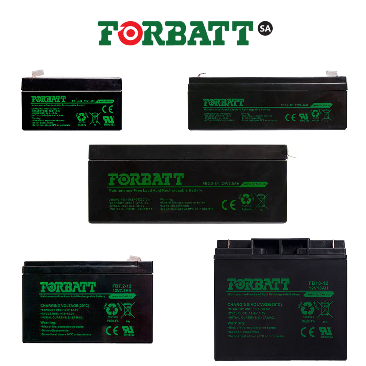 Forbat Forbatt Batteries - ALL IN ONE SECURITY