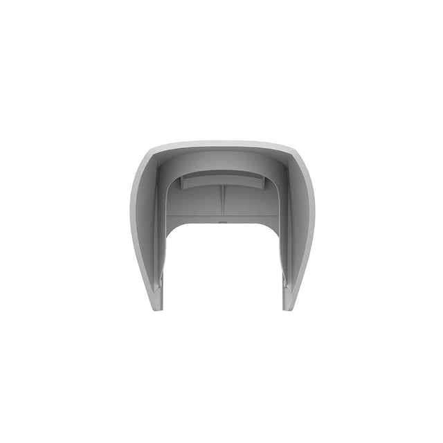Ajax hood accessory for MotionProtect outdoor sensor, front view showing protective cover.