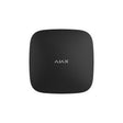 Ajax Hub 2 4G in sleek black front view, advanced smart home security hub for reliable system control and monitoring