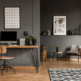 Ajax Hub 2 4G black smart security hub mounted in interior.