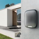 Wall mount out outdoor illustration