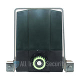 Back view of the Motorsafe PS-Line anti-theft cage with lock fitted over a Centurion legacy motor.