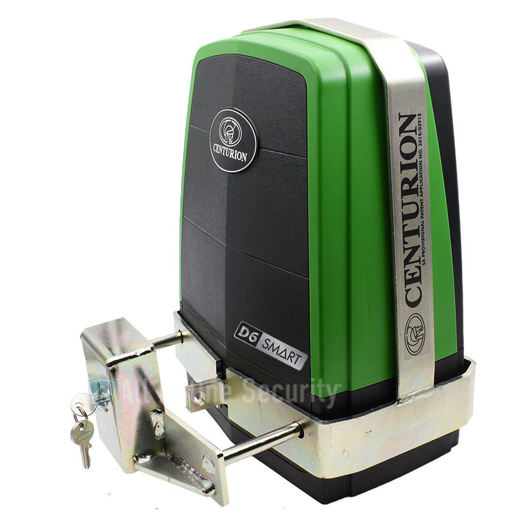 Front Side angle view, designed for automatic sliding gate operation and protection.