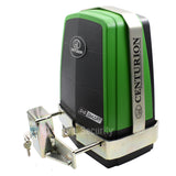 Front Side angle view, designed for automatic sliding gate operation and protection.