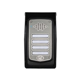 Centurion 4-button G-Speak Ultra metal gate station with rainshield