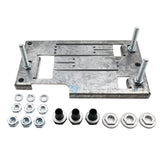Baseplate with fasteners - All In One Security
