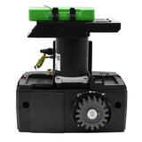 View without cover displaying internal components and pinion – All In One Security