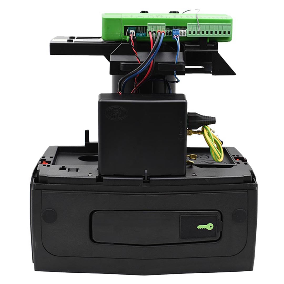 Centurion D5 Evo Smart gate motor without cover displaying internal components – All In One Security