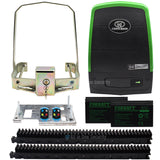 Centurion D6 Smart Sliding Gate Motor with two 4-button remotes, batteries, raz rack, baseplate and anti-theft bracket – All In One Security