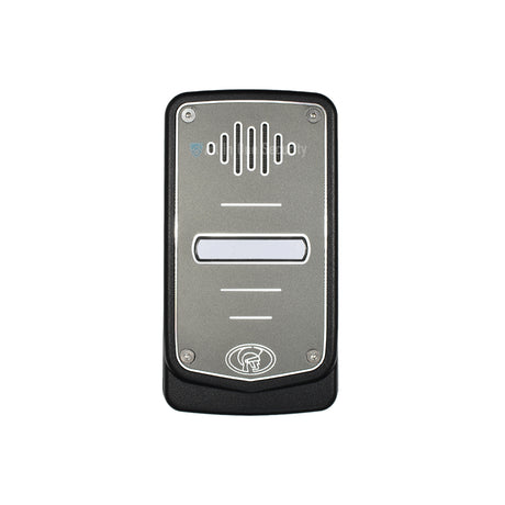 Centurion G-Speak Ultra 1 Button Metal Gate Station front view.