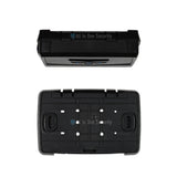 Back plate with mounting holes.