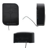 Centurion Nova Helix 1 channel receiver back, side and bottom view.