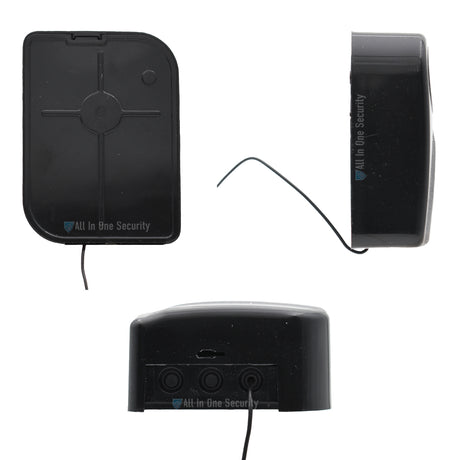 Centurion Nova Helix 1 channel receiver back, side and bottom view.