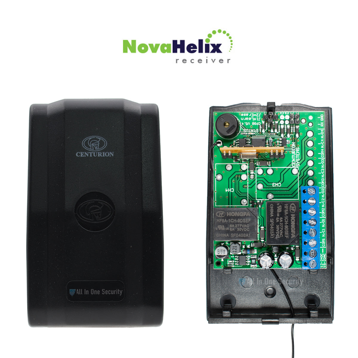 Centurion Nova Helix 2 channel receiver circuit board.