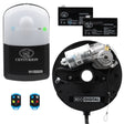 Centurion RDO Digital kit with controller, motor unit, rechargeable batteries, and remotes.