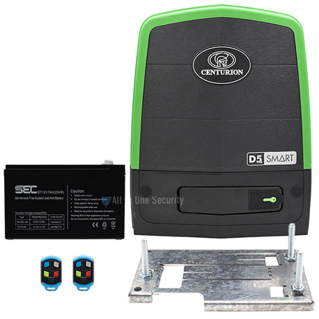 Centurion D5 Evo Smart Gate Motor With ProSec 7Ah 12V Battery 