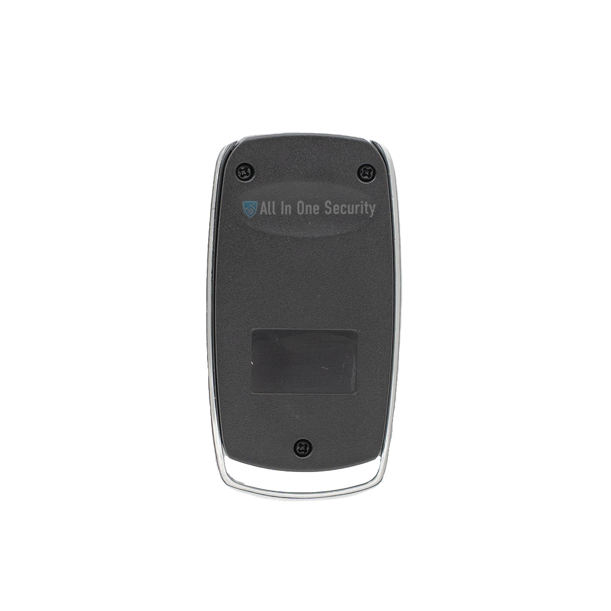 Back view of transmitter