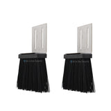 Side angle view of the JVA Gate Mate Sliding gate brushes