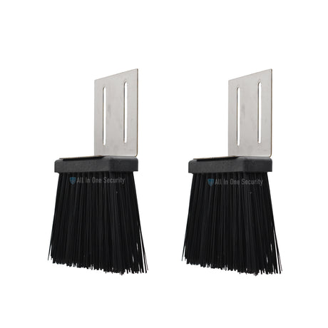 Side angle view of the JVA Gate Mate Sliding gate brushes