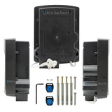 Back view with mounting kit.