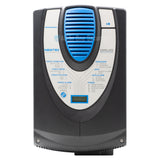 Front view of Nemtek Druid LCD 18 electric fence energizer with status indicators.