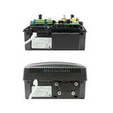 Bottom view of Nemtek Merlin 4i Electric Fence Energizer with keypad.