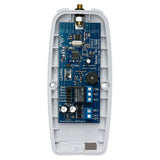 Sherlotronics 1-Channel 500m Range Receiver PCB with learn, erase, and switch options for remote control systems.