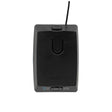 Sherlotronics 1 channel receiver 403MHz front view compact wireless security device with durable black housing