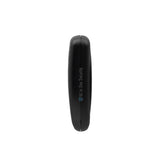 Sherlotronics 6-button remote transmitter (403 MHz) side view showcasing slim black profile. 