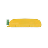 Centurion Flux SA 1-channel loop detector side view in yellow housing, designed for vehicle detection and access control systems