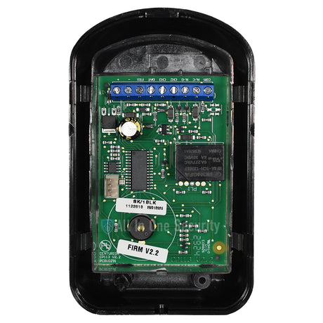 Centurion SmartGuard wired access keypad PCB board showing electronic components and terminal connections