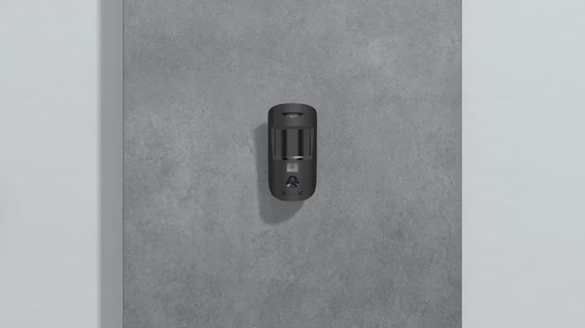 Ajax Wireless Indoor MotionCam Black