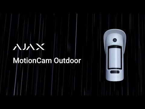 Ajax Wireless MotionCam Outdoor White